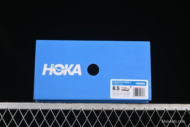 Hoka Mafate Speed 2 Ultra-Lightweight Thick Sole Trail Running Shoes - 1141572 OLY