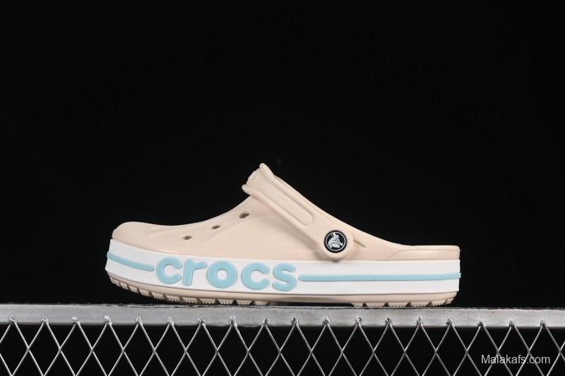 Crocs Classic Platform Clog Sandals Summer Two-Way Beach Sandals - B.D4