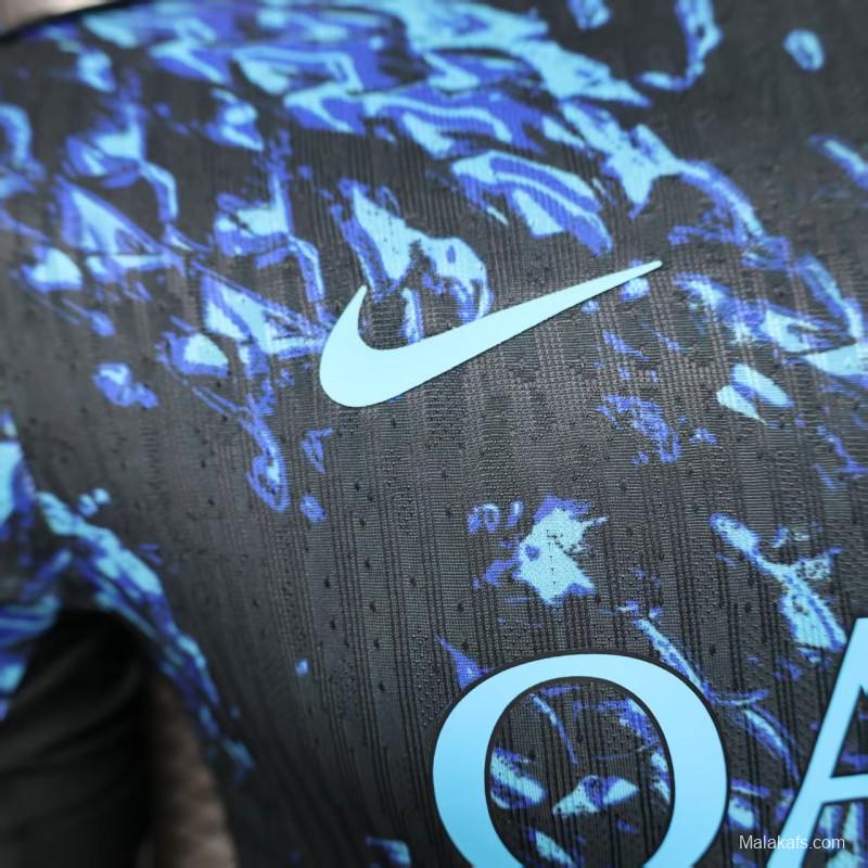 Player Version 25/26 Inter Milan Blue with Camouflage Pattern Jersey