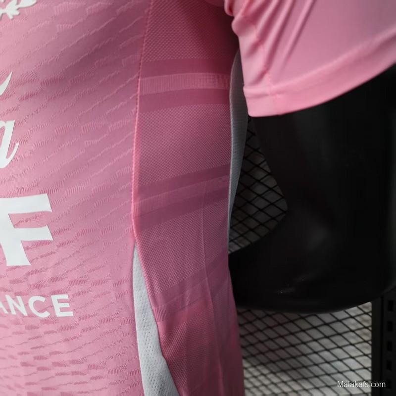 Player Version 2025 Argentina National Team Pink Training Jersey