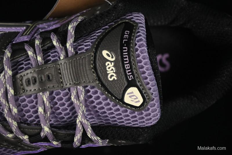 Asics Gel-Nimbus 10.1 Retro Breathable Cushioned Men's Running Shoes - 1203A543-500