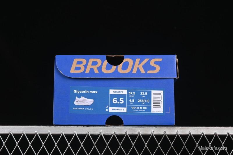 Brooks Glycerin Max Men's Cushioned Marathon Running Shoes - 1204361B166