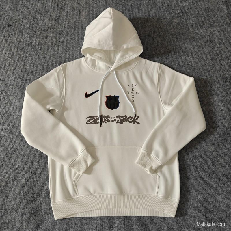 25/26 Barcelona Black Cactus Jack Hoodie -7 Colors