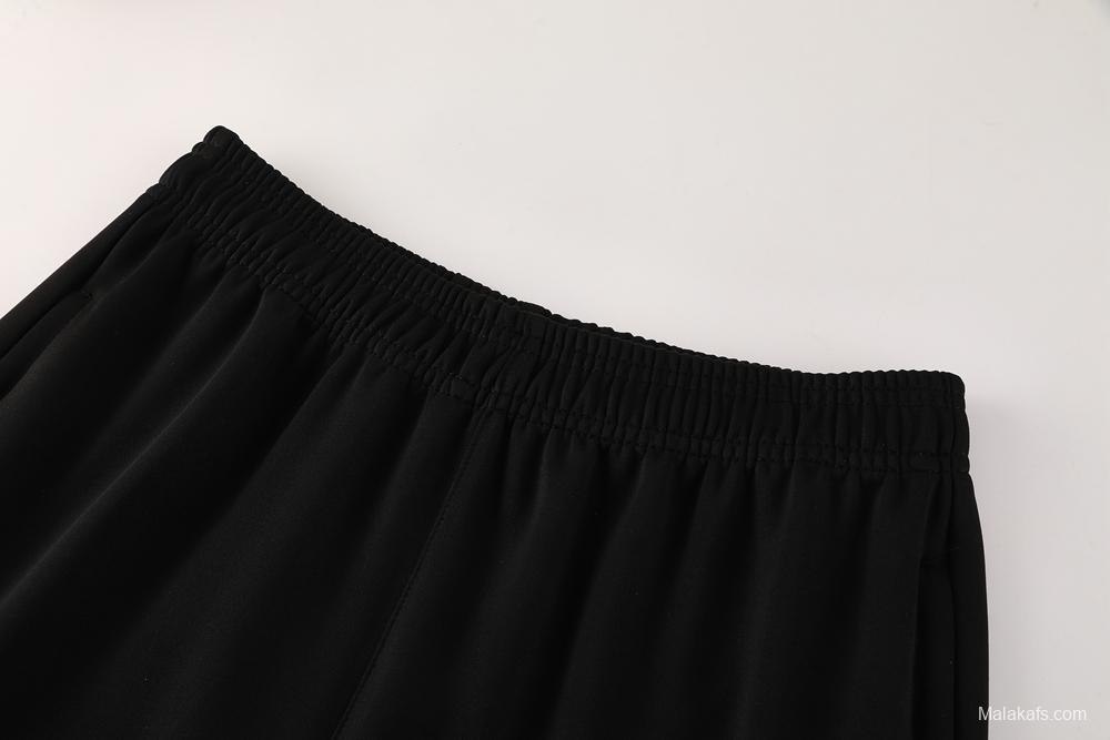 25/26 Borussia Dortmund Black/Yellow Full Zipper Jacket +Long Pants