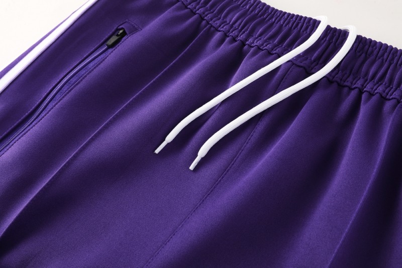 25/26 Real Madrid Purple Full Zipper Jacket +Long Pants