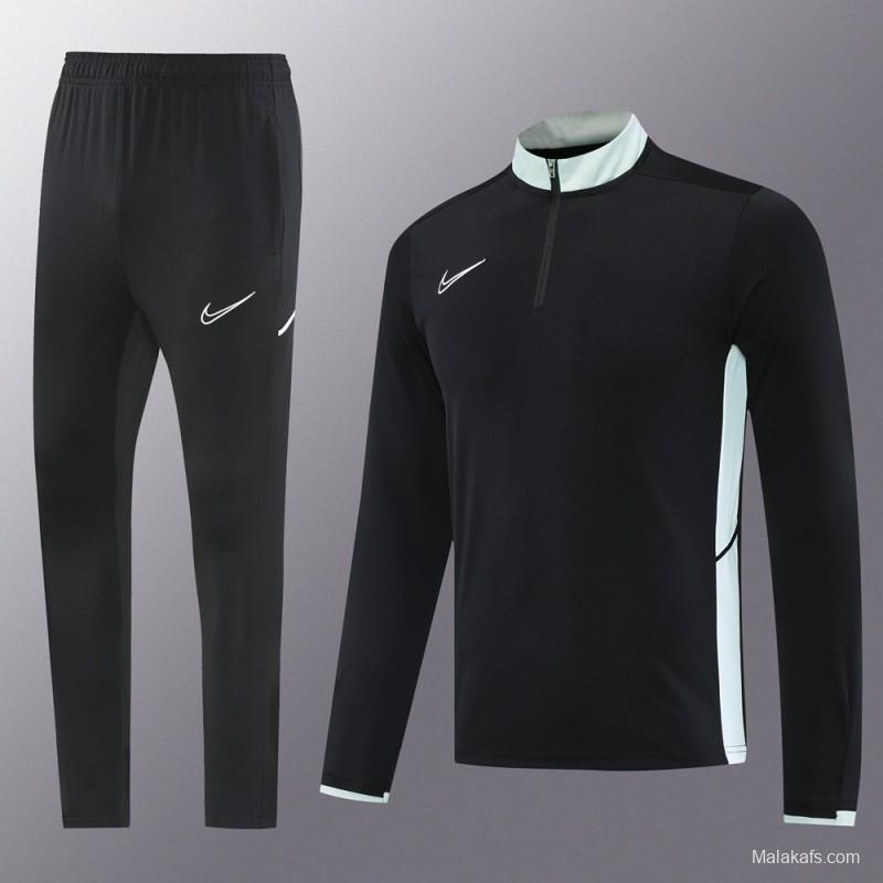 2025 Nike Black Full Hoodie Zipper Jacket +Long Pants