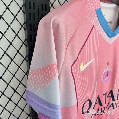 2025/26 PSG Paris Saint-Germain Pink Special Edition Jersey