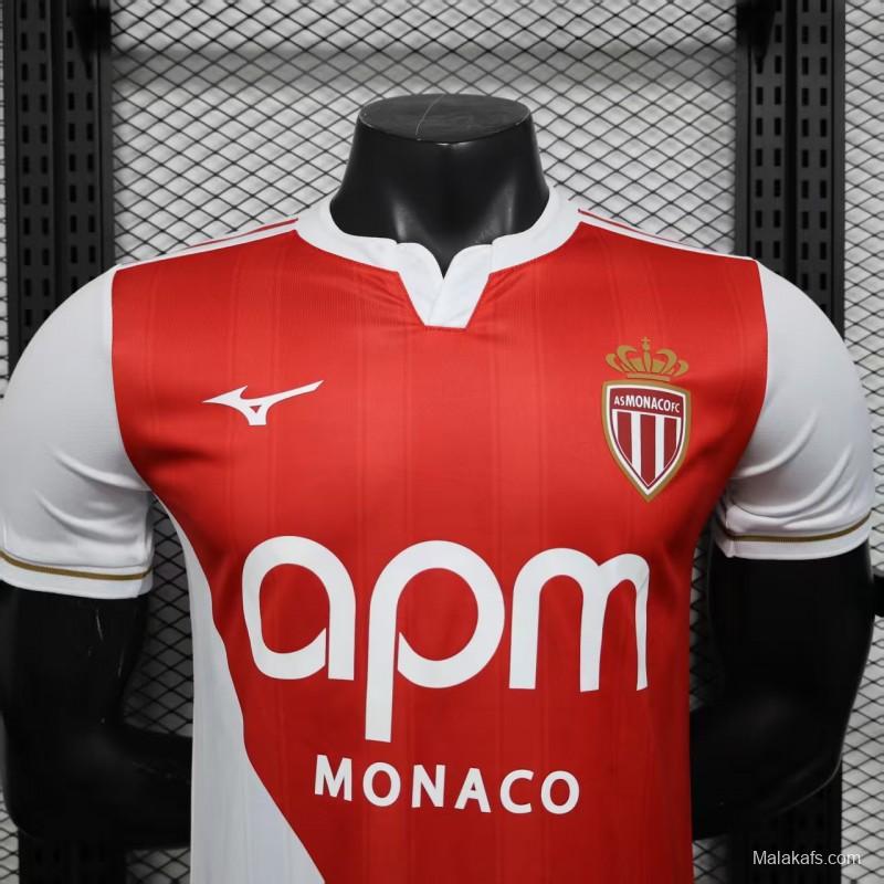 Player Version 25/26 Monaco Home Jersey