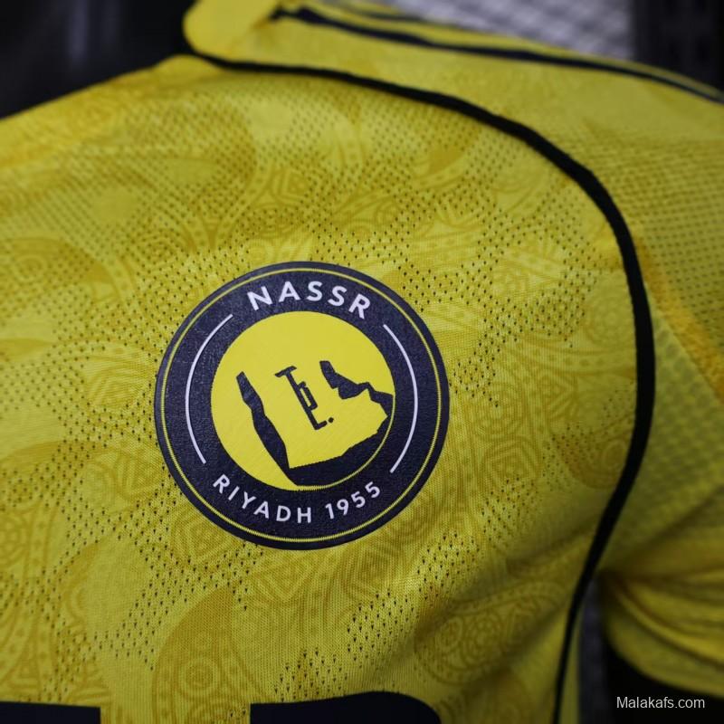 Player Version 25/26 Al-Nassr Home Jersey