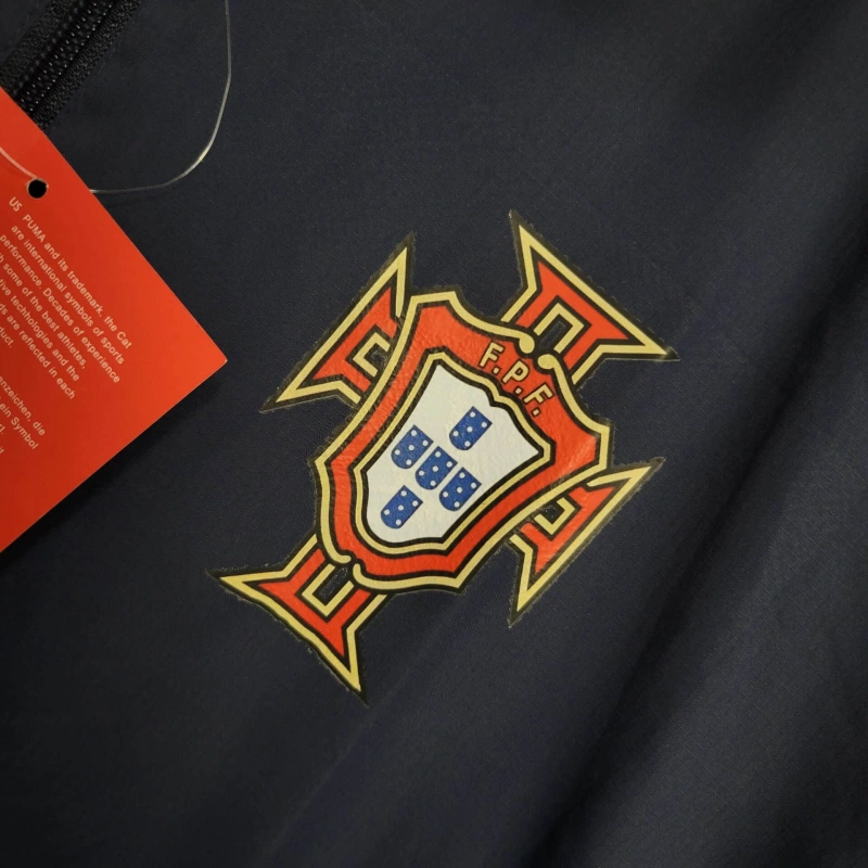 2025 Portugal Jacket Navy Windbreaker