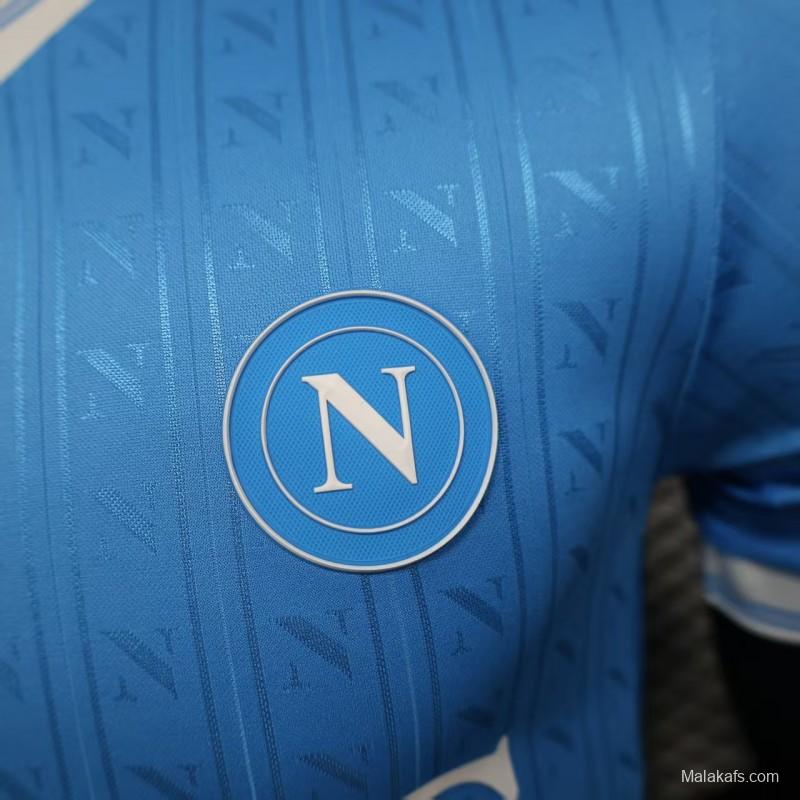 Player Version 25/26 Napoli Home Jersey