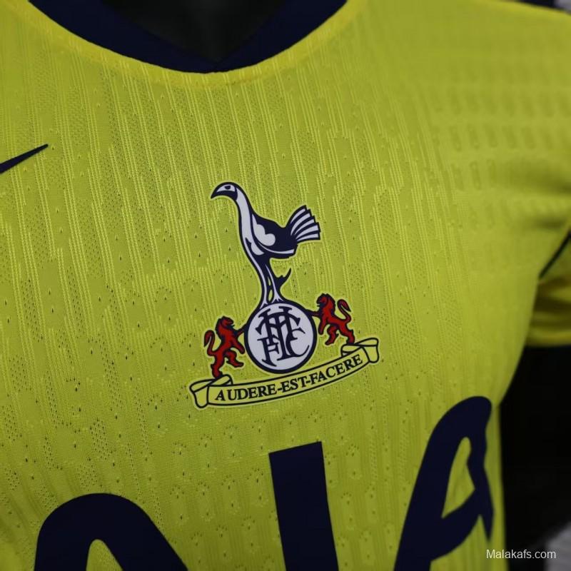 Player Version 25/26 Tottenham Hotspur Third Yellow Jersey