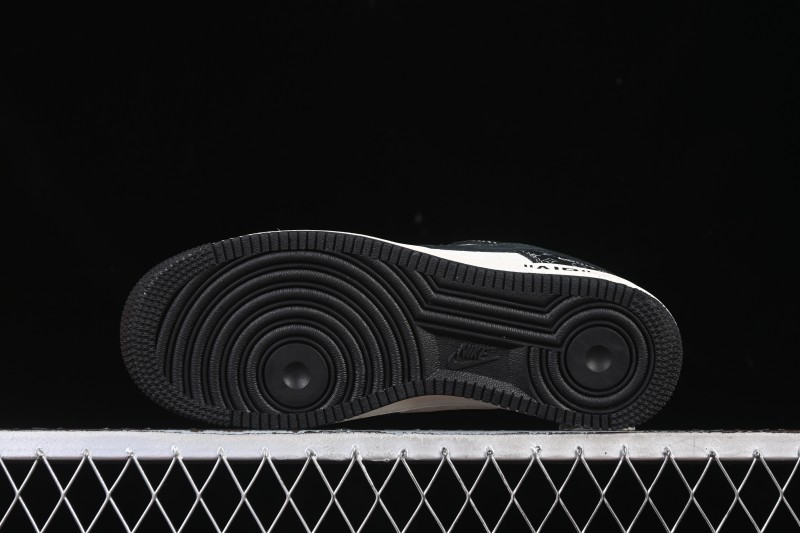 Nike Air Force 1 '07 Low LV Collaboration Stitched Label Print Casual Sneakers - CX5050-Y10