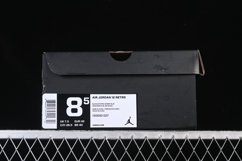 Nike Air Jordan 12 Retro Gamma Blue Basketball Shoes - 130690-027