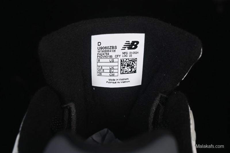 New Balance Retro Casual Running Shoes with ABZORB Cushioning - U9060ZBS