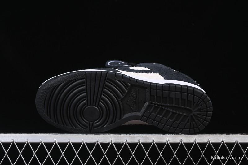 Nike Dunk Low Panda Low-Top Casual Skate Shoes - IB2990-100