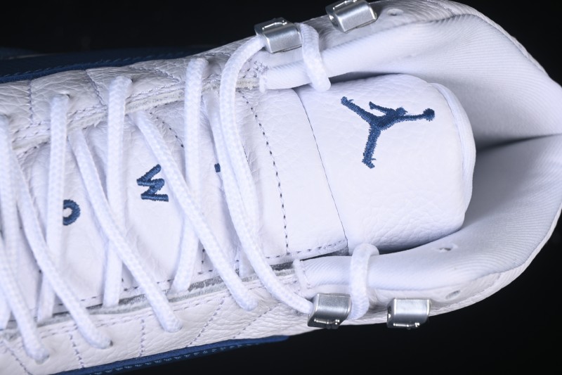 Nike Air Jordan 12 Retro French Blue And White Basketball Shoes - CT8013-114