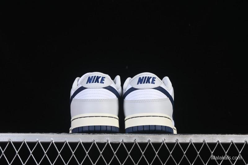 Nike SB Dunk Low Blue White Gray Colorway Low-Top Casual Skate Shoes - IM2222-101
