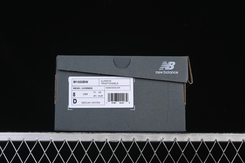 New Balance 1000 Series Retro Dad Style Low-Top Casual Running Shoes - M1000BW