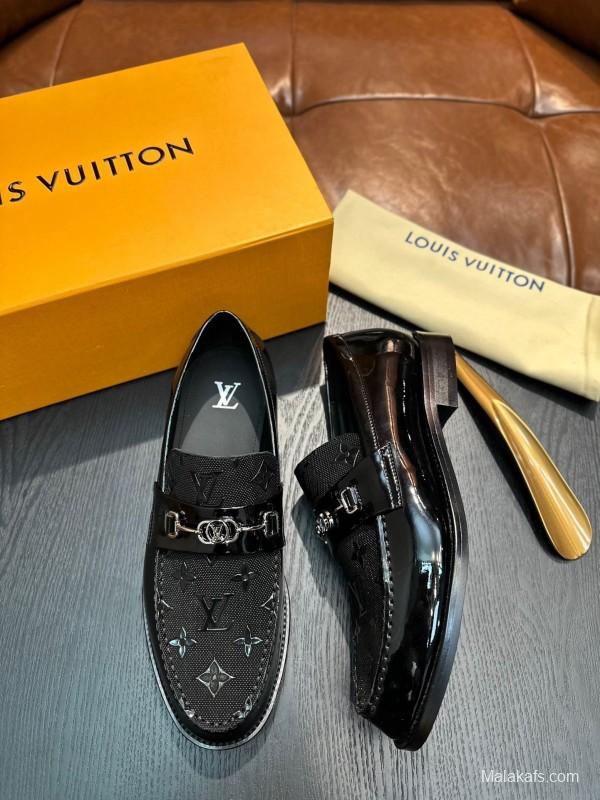 L Original Single Official Website Men's Casual Leather Shoes - AS00400