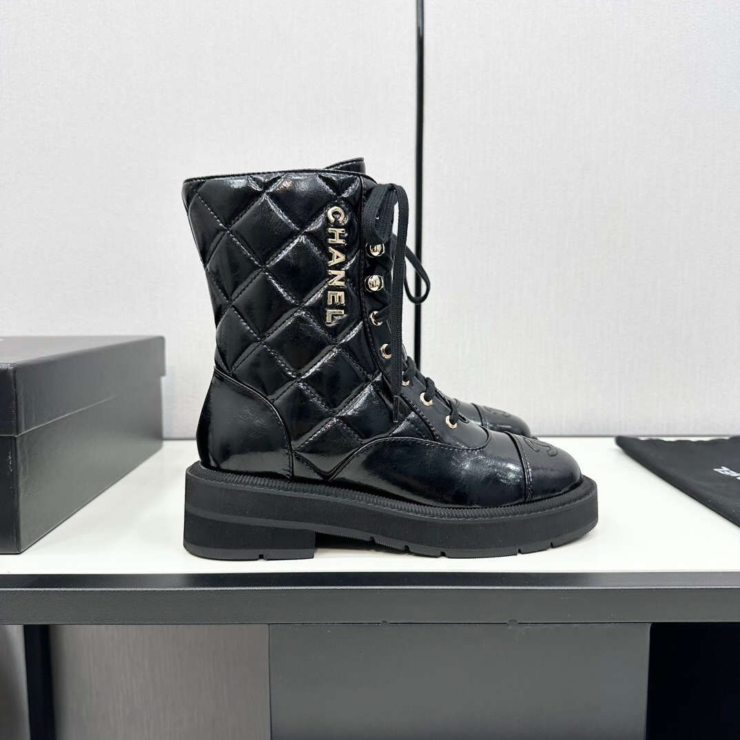 Chanel Classic Rubber Sole Boots - LY00380/LY00390