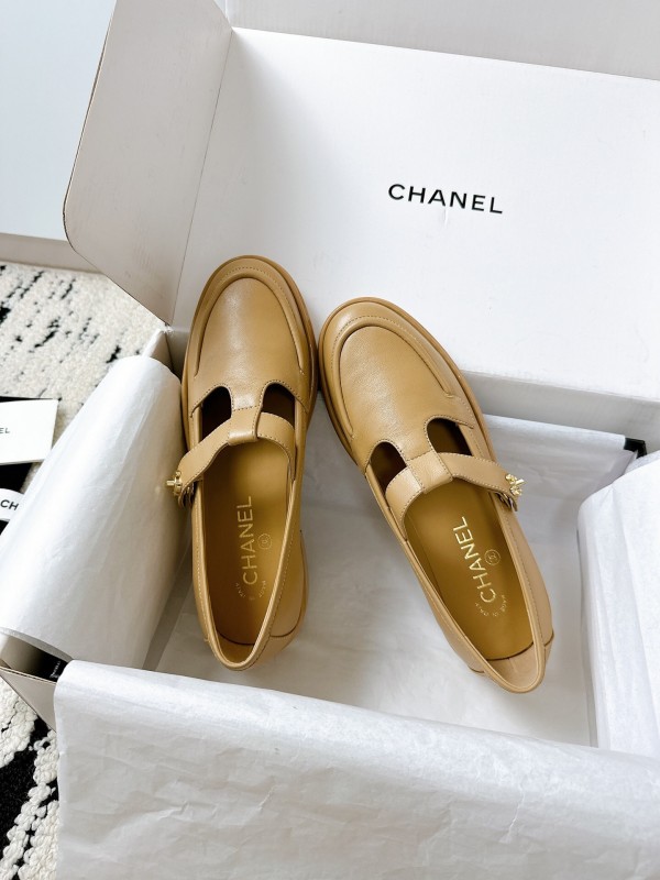 Chanel 2025 SS Loafers Classic Luxury Design - KFY00320