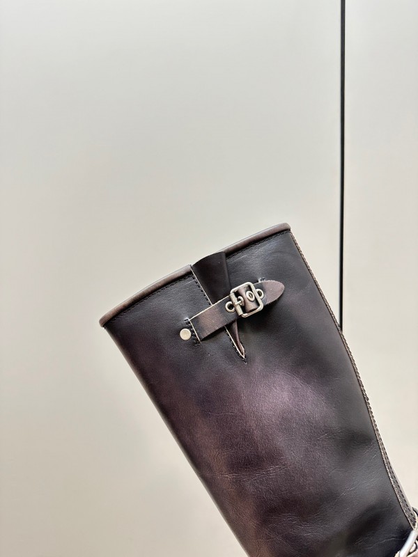 Miu Miu Fall/Winter 2025 Limited Edition Punk Style Martin Boots - LY00500
