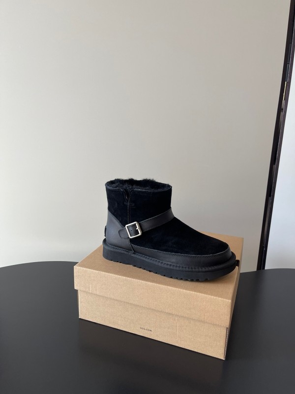 UGG 4512 Classic Buckle Flat Ultra Wool Anti-Slip Snow Boots - AS00290