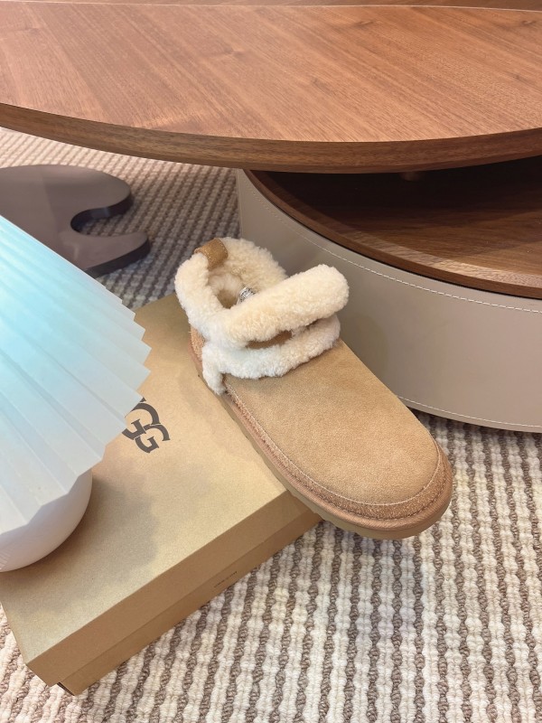 UGG 2025/SS Snow Boots with High-End Lamb Fur Collar Design - MJ00251