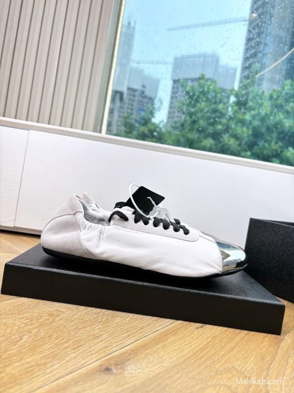 Prada 2025 SS Metal Toe Thin Sole Training Shoes Casual Footwear - LY00280