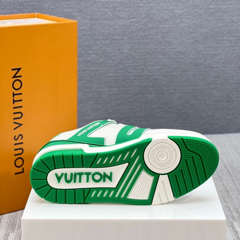 Louis Vuitton Trainer Sneaker Low 2025 SS New Colorway Unisex Casual Basketball Shoes - LY00400