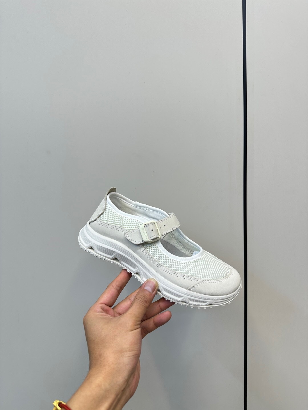 Salomon Mary Jane Platform Sneakers with Thick Sole - LY00280
