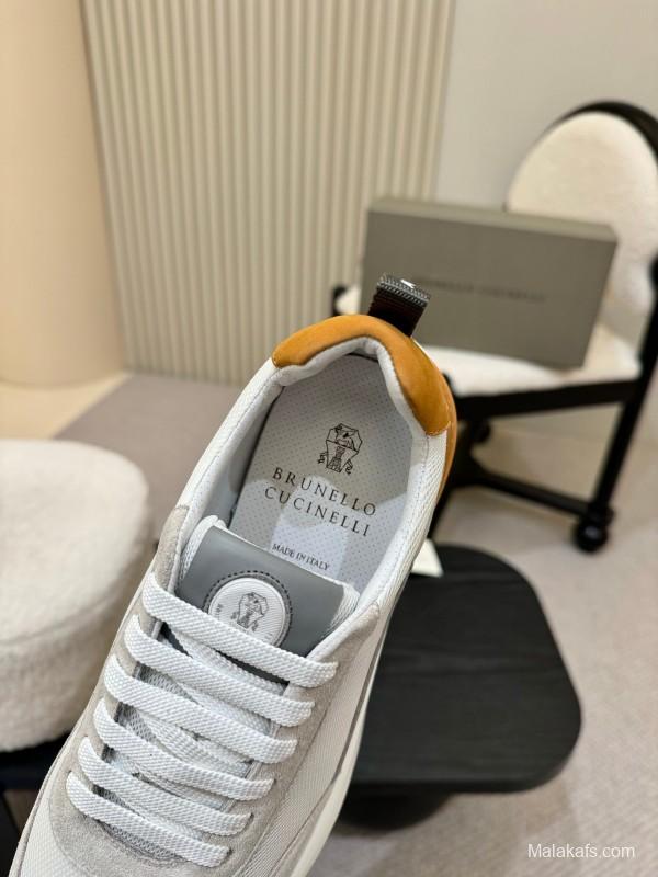 Brunello Cucinelli Casual Sneakers New Material Design - KFY00320