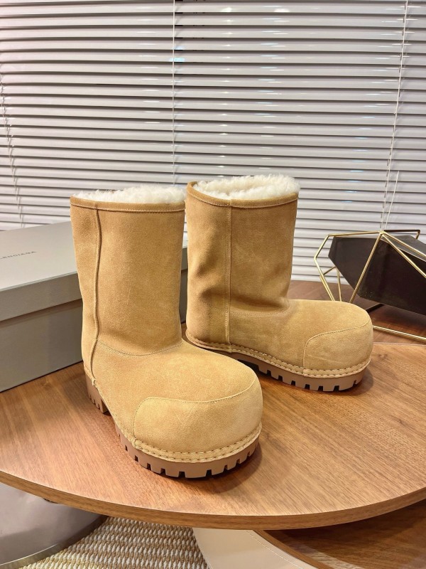 Balenciaga 2025 SS Oversized High Heel Snow Boots - AS00520