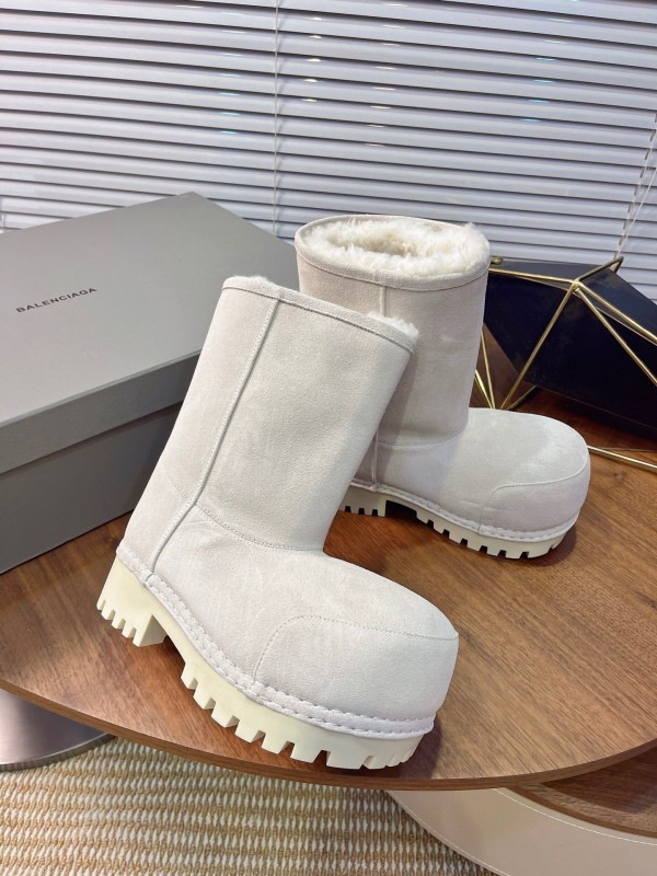 Balenciaga 2025 SS Oversized High Heel Snow Boots - AS00520