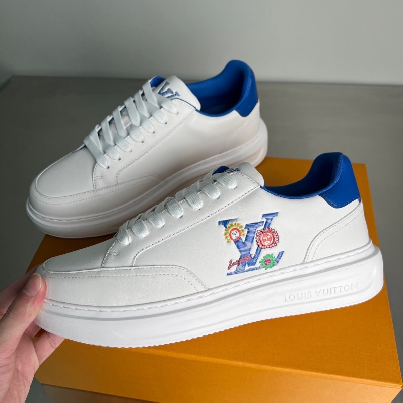 Lv Beverly Hills Low-Top Fashion Sneakers Unisex Couple Edition - YC