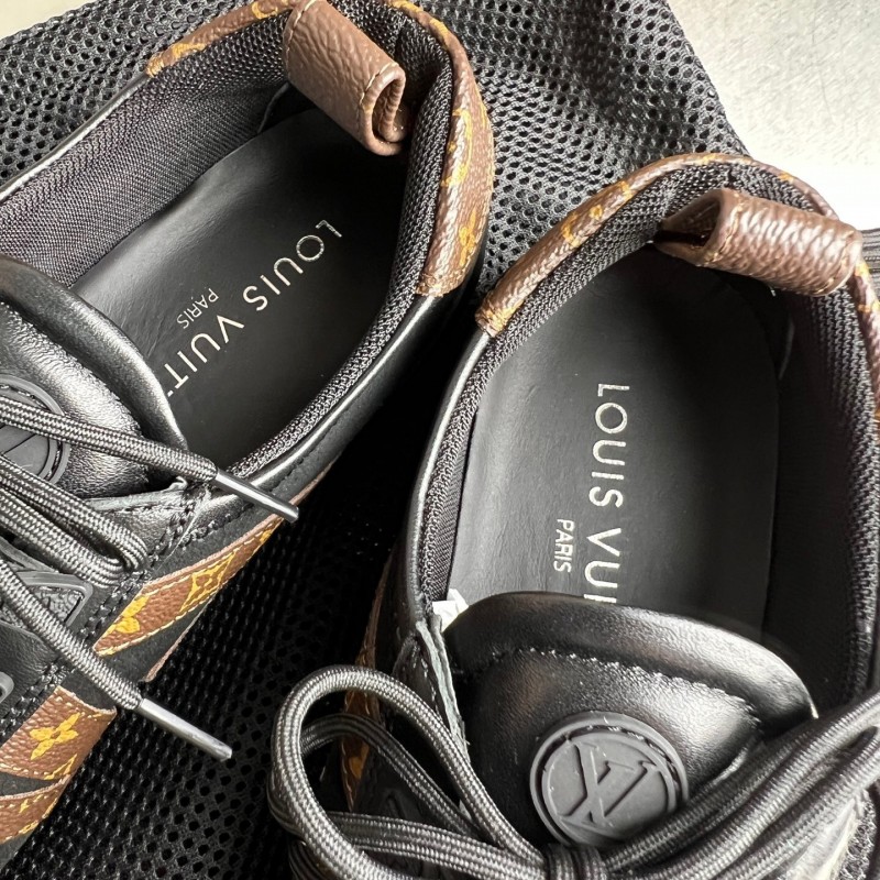 Lv Sneakerina 2025 SS Ballet Round Toe Lace-Up Low Top Lifestyle Casual Shoes - YC