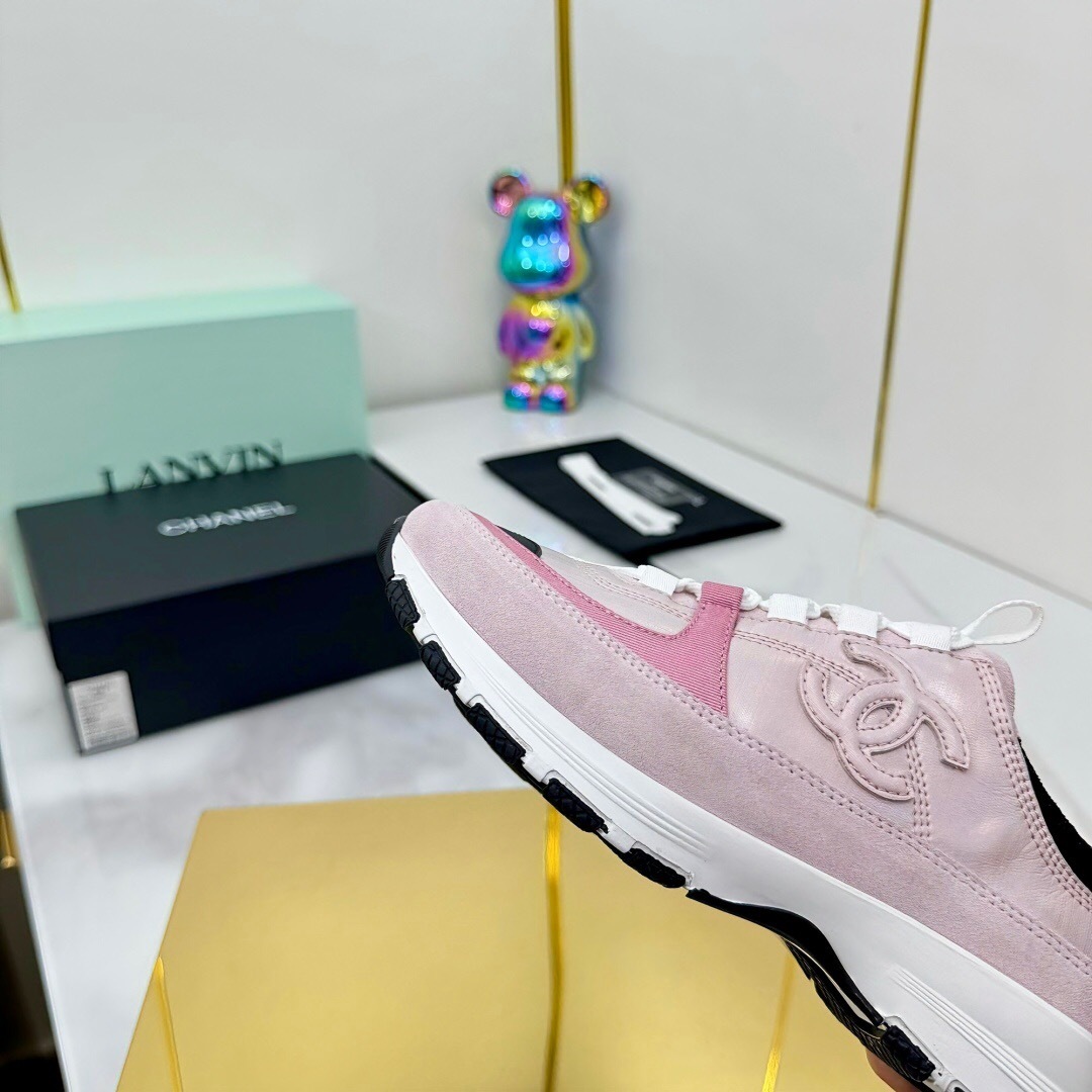 Chanel 2025 SS Chunky Sole Casual Sneakers - AS00310