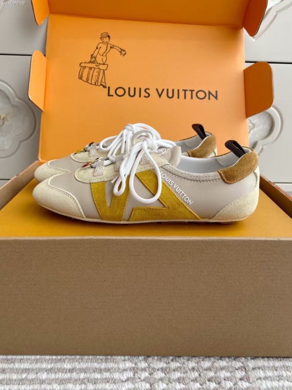 Louis Vuitton SNEAKERINA Ballet Sneakers Couple Edition with Chip - AS00350