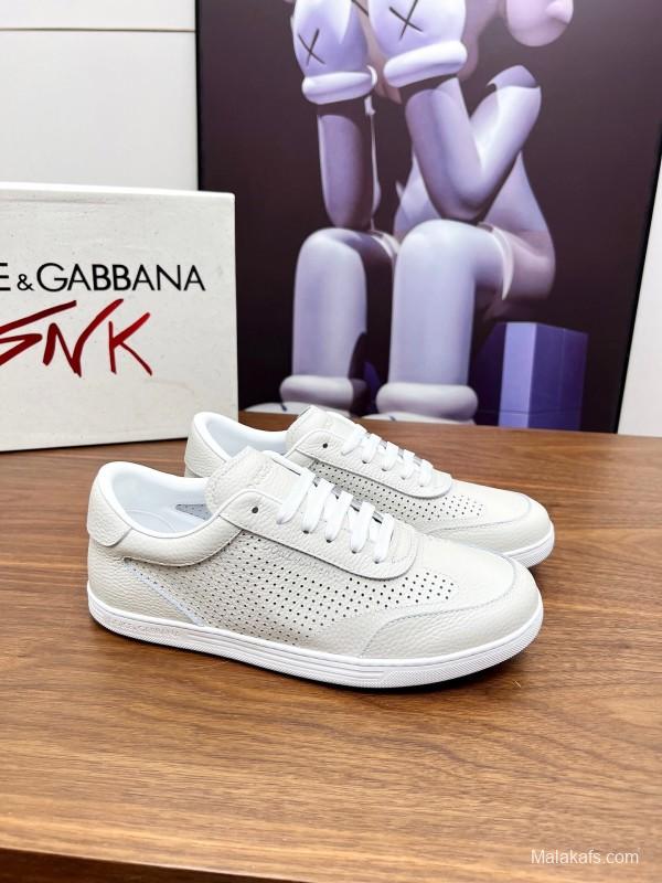 Dolce & Gabbana 2025 SS Casual Shoes with Exaggerated Fashion Style - AS00270