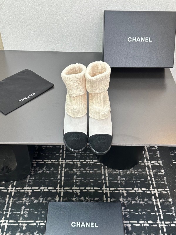 Chanel 2025 SS Short Boots Essential Autumn Winter Item - LY00260