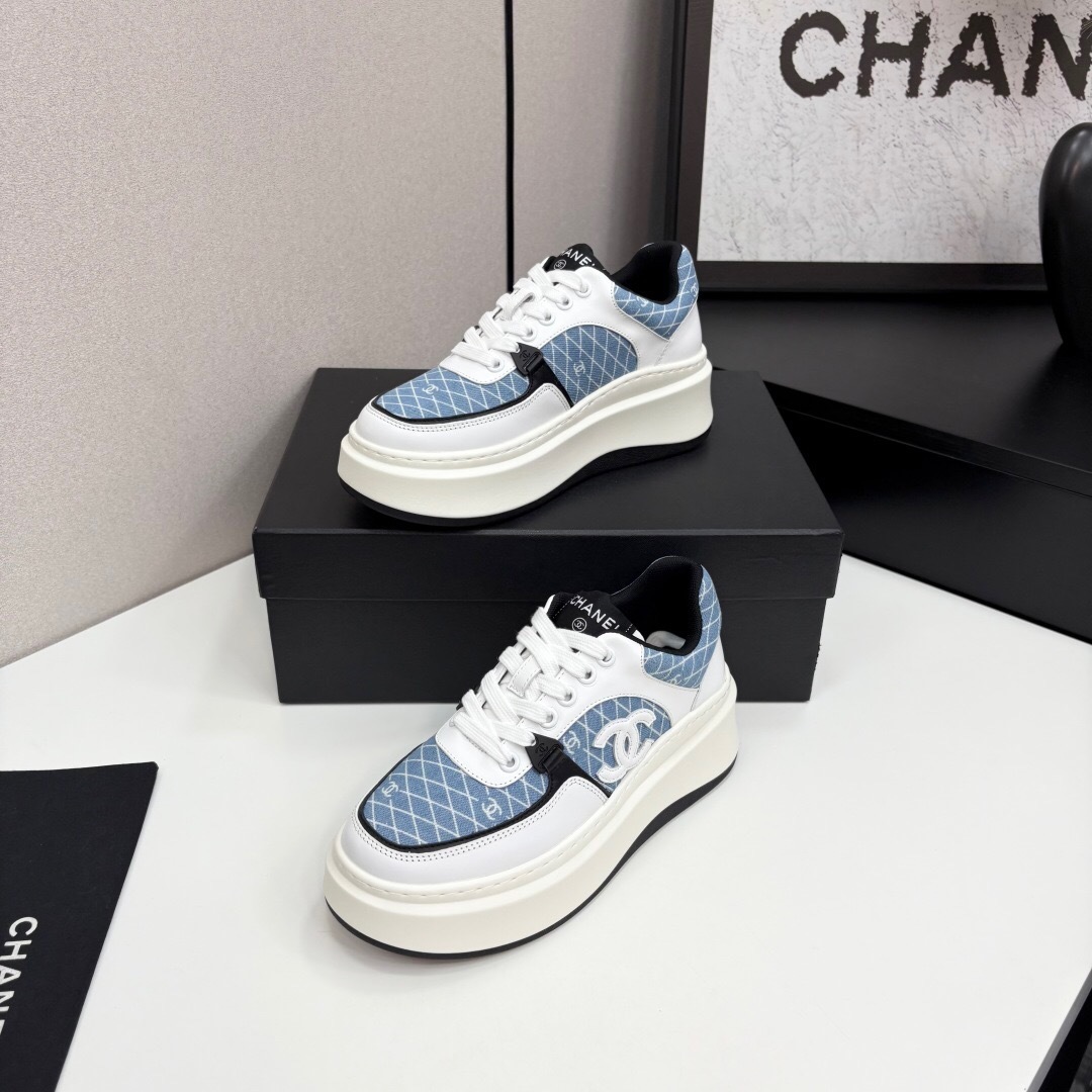 Chanel 2025 SS Panda Casual Sneakers - LY00340