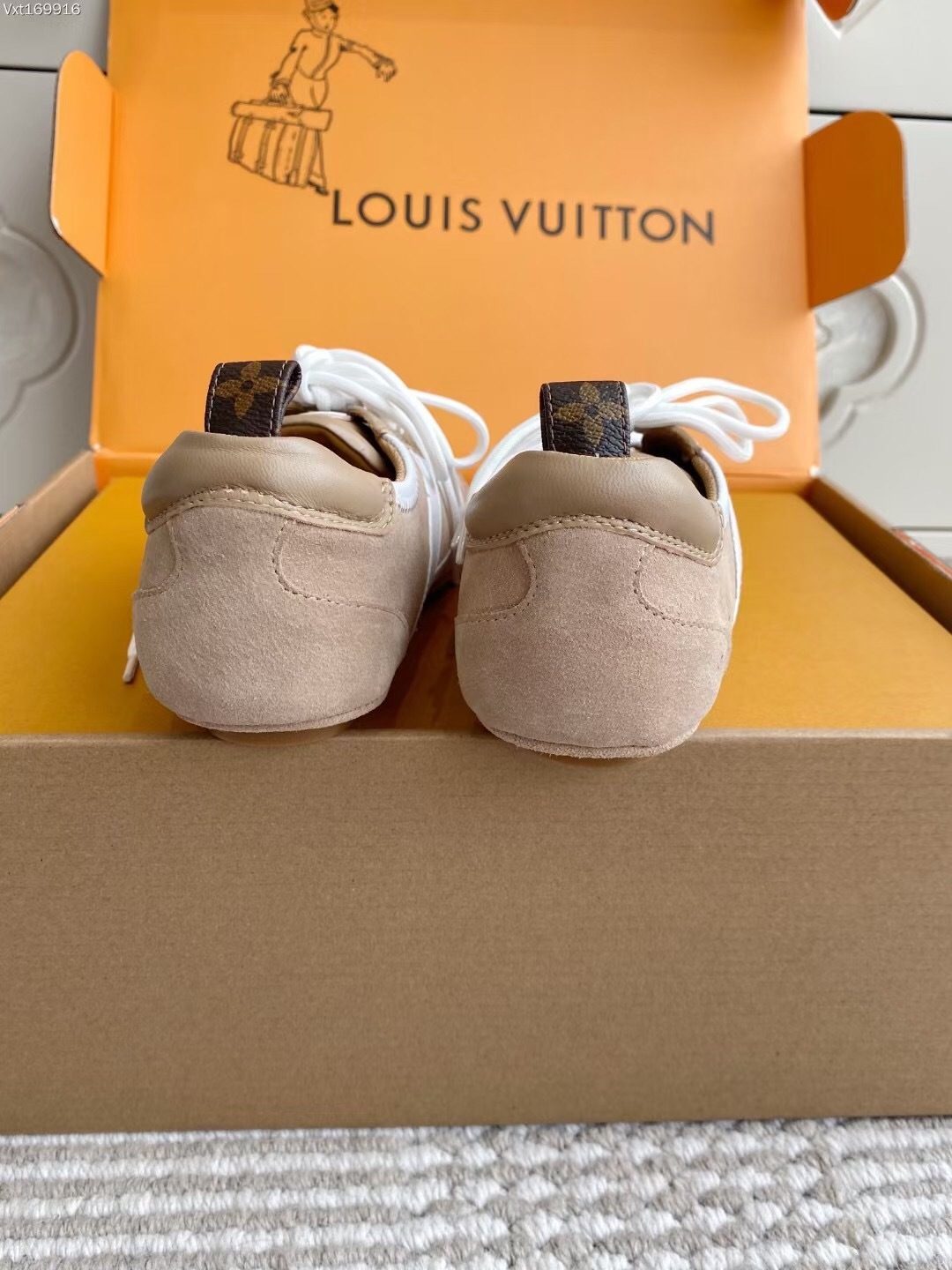 Louis Vuitton SNEAKERINA Ballet Sneakers with Chip - AS00350