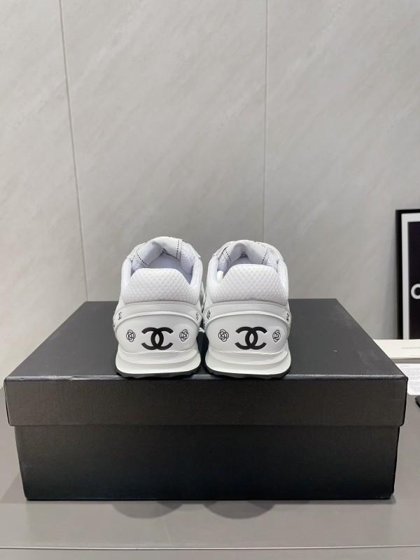 Chanel Silver Horn King II Casual Series Sports Shoes - KFY00330