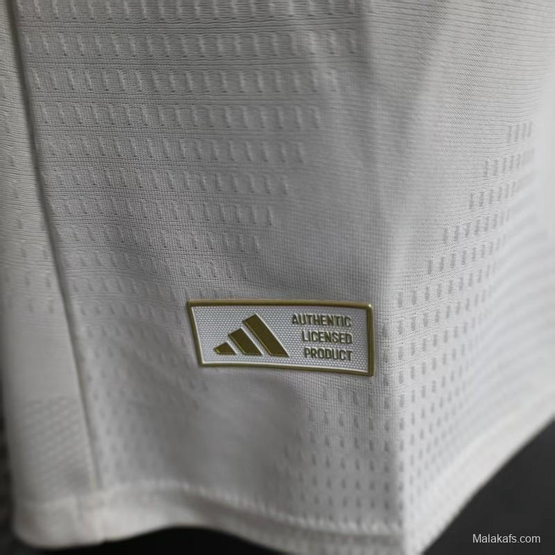 Player Version 2025 Algeria Home White Jersey