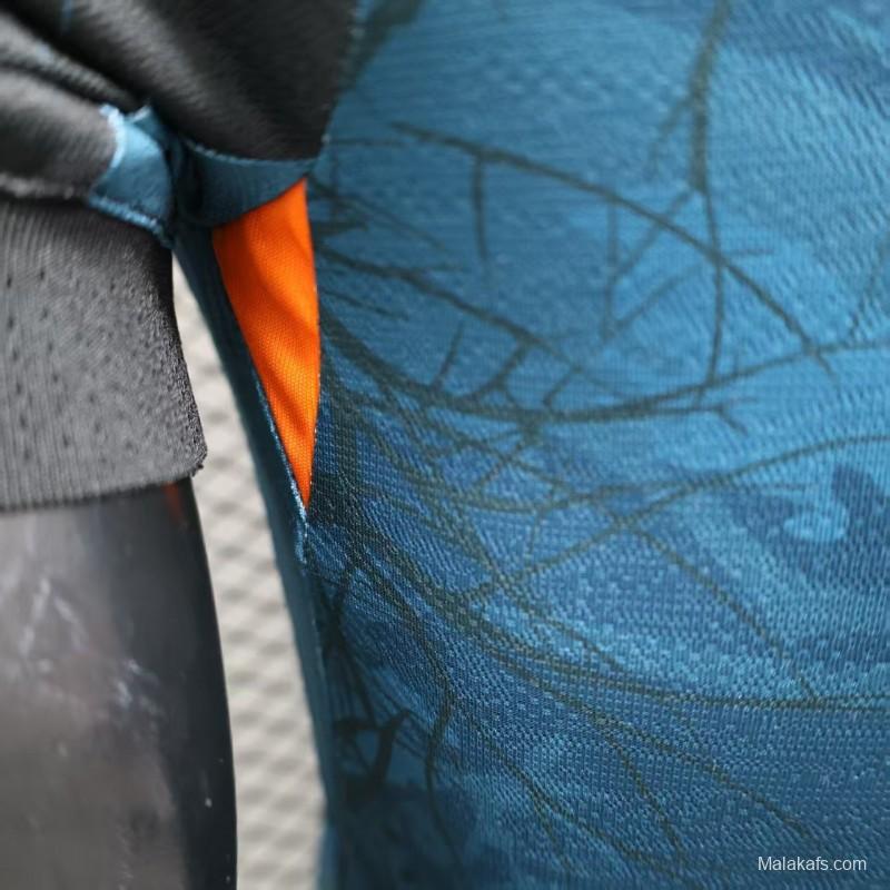 Player Version 25/26 Napoli Halloween Blue Jersey-Glow In Dark