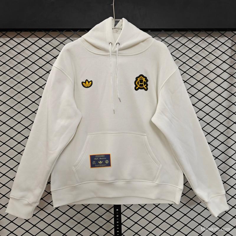 Adidas x Club America Retro Embroidered Logo Hoodie