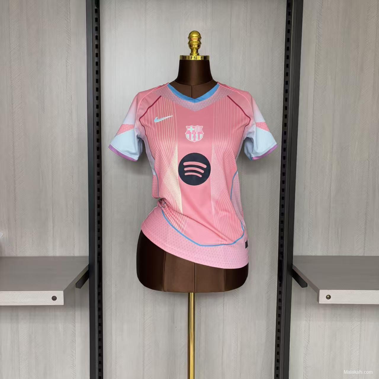 25/26 Women Barcelona Pink Jersey