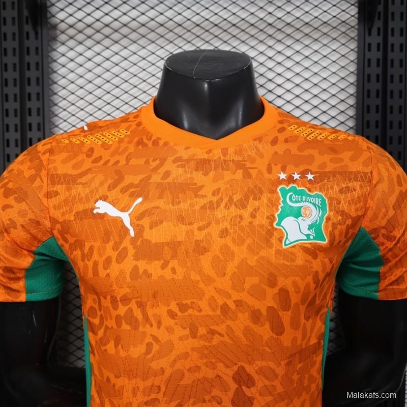 2026 Player Version Ivory Coast Home Jersey