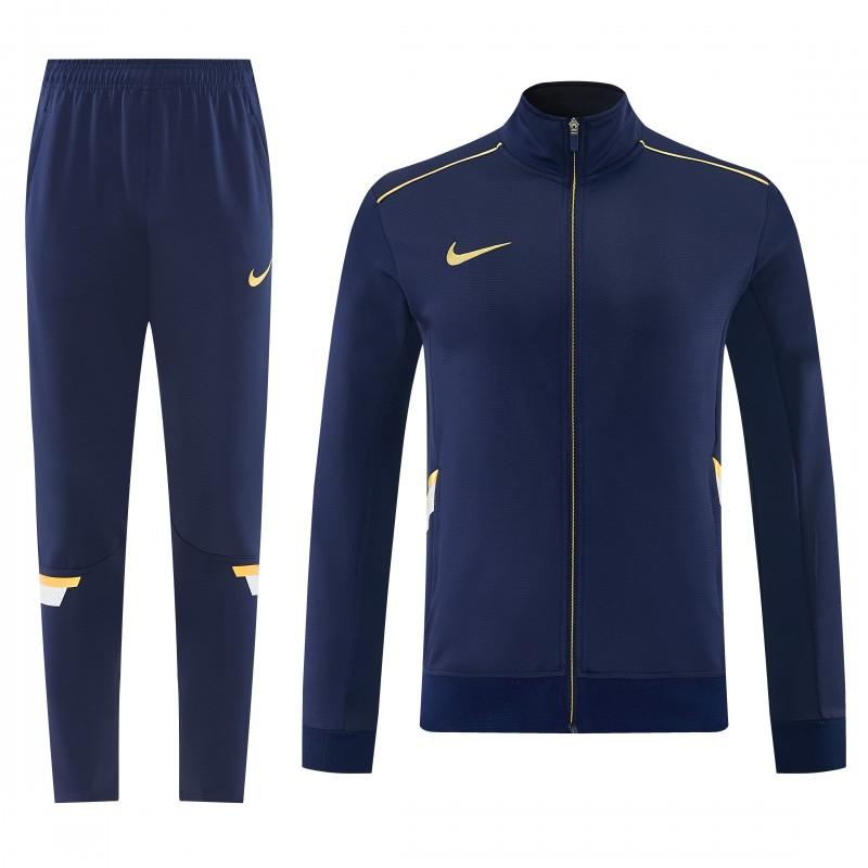 2026 NIKE Navy Full Zipper Jacket + Long Pants
